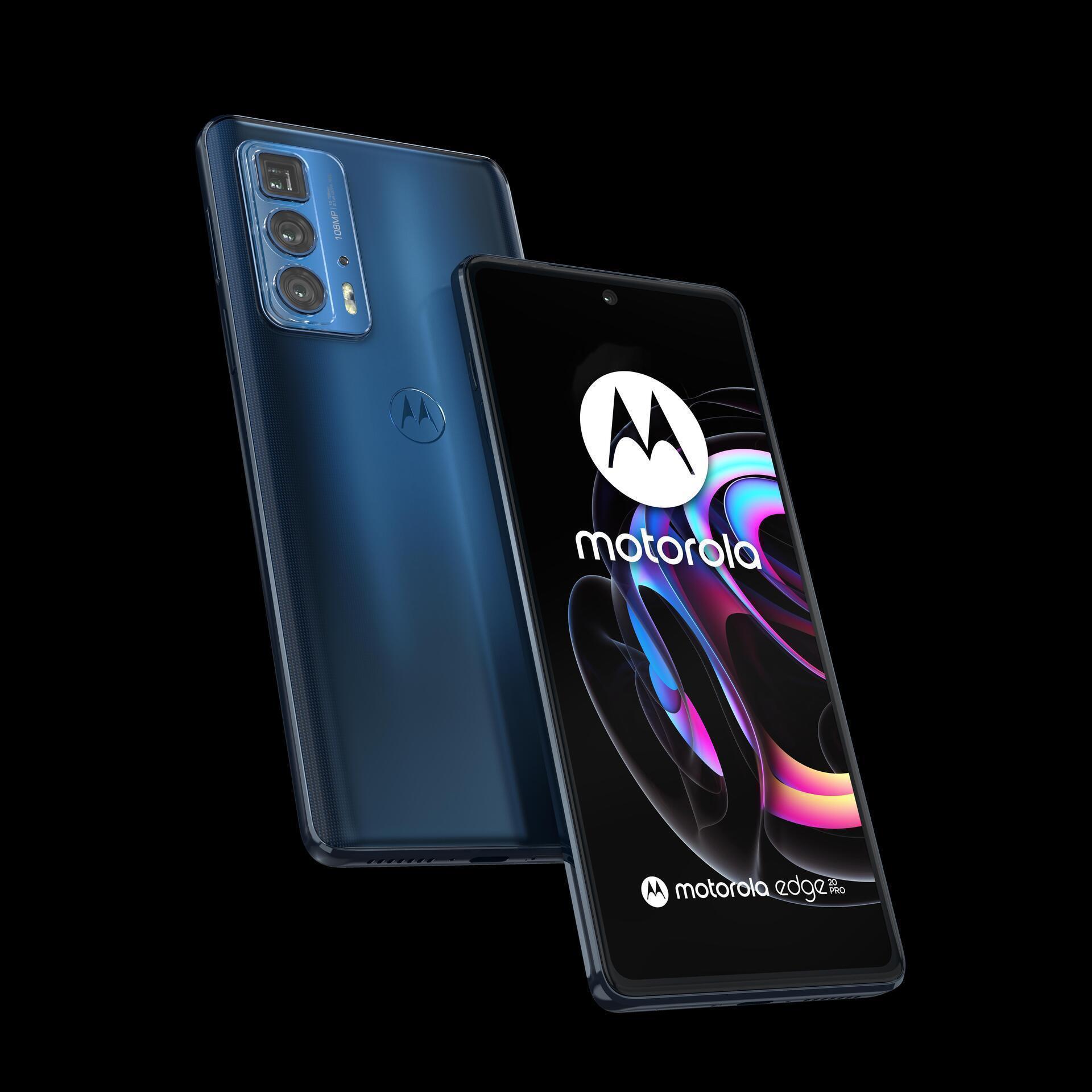 Купить Motorola Edge 20 Pro - 5G Smartphone - Dual-SIM - RAM 12GB / Internal Memory 256GB - OLED-Display - 6.7" - 2400 x 1080 Pixel (144 Hz) - Triple-Kamera 108 MP, 8 MP, 8 MP - front camera 32 MP - Mitternachtsblau (PANY0006FR в магазине wardena.ru