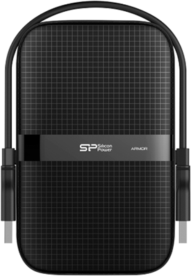 Купить SILICON POWER Armor A60 - Festplatte - 1 TB - extern (tragbar) - 2.5" (6.4 cm) - USB 3.2 Gen 1 - Schwarz (SP010TBPHDA60S3A) в магазине wardena.ru