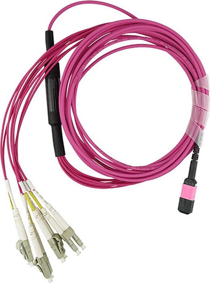 Купить Kompatibles HPE PremierFlex K2Q47A BlueOptics LWL Breakout Patchkabel, MPO/UPC, 4xDuplex LC/UPC, 15 Meter, Multimode G50/125µm, OM4, MPO Einfügedämpfung: unter 0.3dB, LC Einfügedämpfung: unter 0.2dB, Markenfaser, 3.0mm L (K2Q47A-BO) в магазине wardena.ru