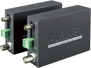Купить PLANET VF-101G-KIT - Video-/serielles Verlängerungskabel - RS-485 - bis zu 2 km - 1310 nm / 1550 nm в магазине wardena.ru