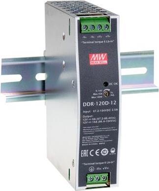 Купить MEAN WELL DDR-120C-48 Netzteil & Spannungsumwandler 120 W (DDR-120C-48) в магазине wardena.ru