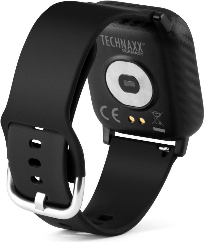 Купить Technaxx TX-SW6HR - Intelligente Uhr mit Band - Anzeige 3,6 cm (1.4") - Bluetooth - 40 g (4905) в магазине wardena.ru