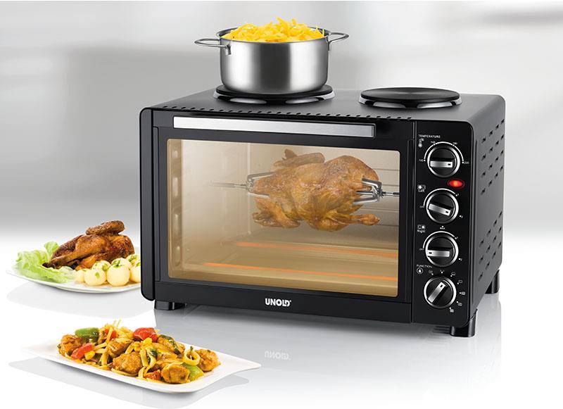 Купить Unold 68885 Küchenherd Freistehender Kocher Schwarz Keramik (68885) в магазине wardena.ru