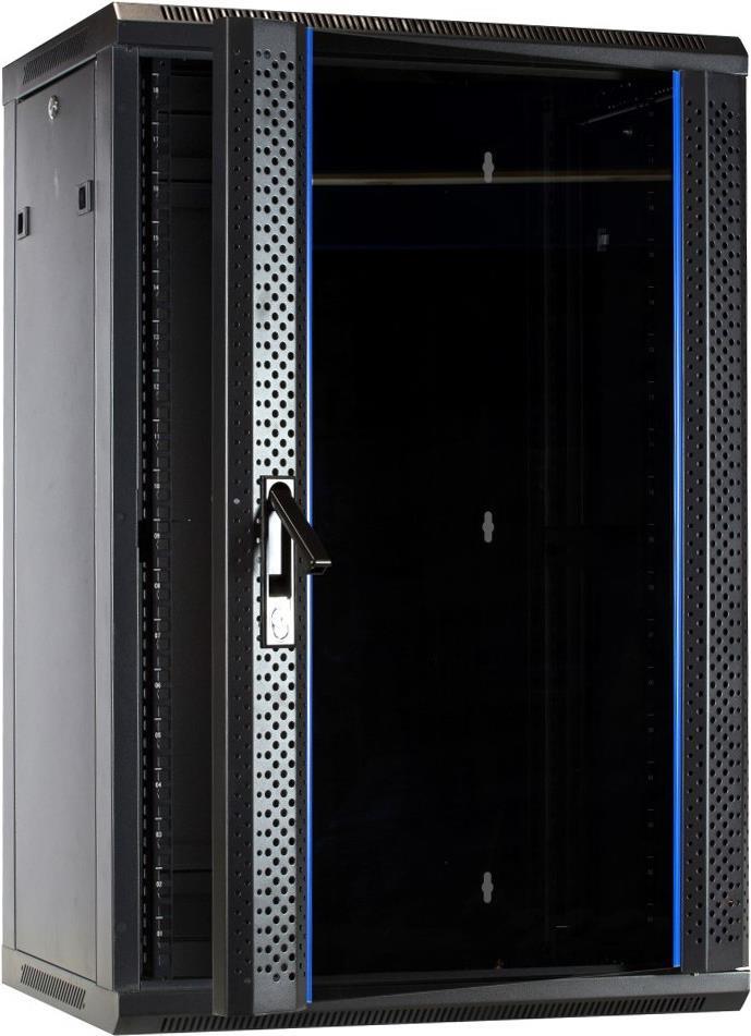 Купить DSIT 18 HE Serverschrank, Wandgehäuse, mit Glastür (BxTxH) 600 x 450 x 900 mm (DS6418) в магазине wardena.ru