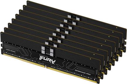 Купить Kingston FURY Renegade Pro - DDR5 - Kit - 256 GB: 8 x 32 GB - DIMM 288-PIN - 6400 MHz / PC5-51200 - CL32 - 1.4 V - registriert - ECC - Schwarz (KF564R32RBE2K8-256) в магазине wardena.ru