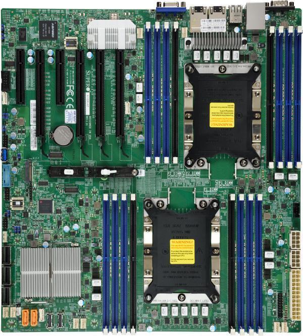 Купить Super Micro SUPERMICRO X11DPI-N - Motherboard - Erweitertes ATX - Socket P - 2 Unterstützte CPUs - C621 - USB3.0 - 2 x Gigabit LAN - Onboard-Grafik (MBD-X11DPI-N-O) в магазине wardena.ru