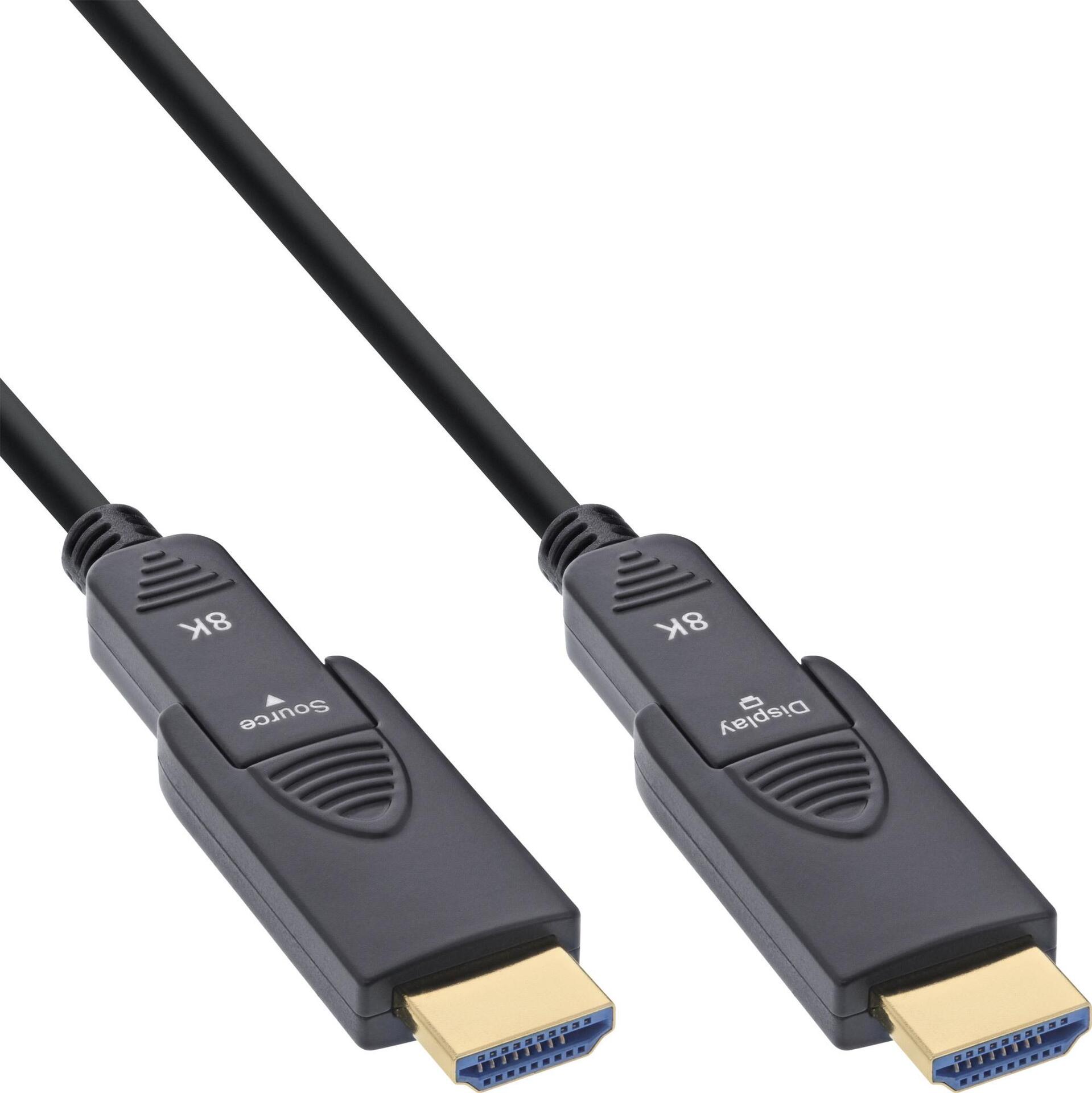 Купить InLine HDMI AOC Kabel Ultra High Speed HDMI 8K4K Stecker abnehmbar 25m - Kabel - Audio/Multimedia (17925O) в магазине wardena.ru