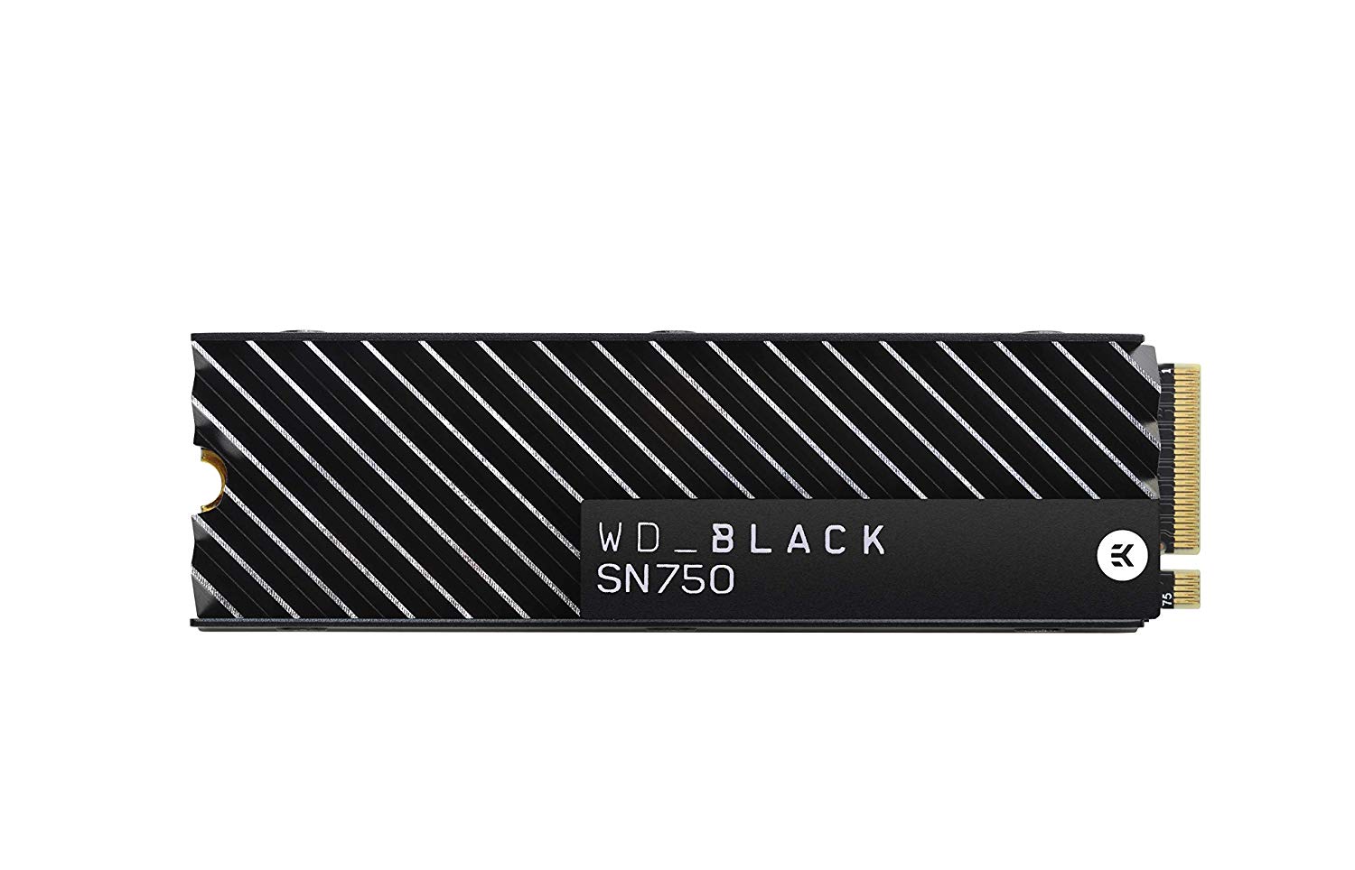 Купить WD Black SN750 NVMe SSD WDS200T3XHC - SSD - 2 TB - intern - M.2 2280 - PCIe 3.0 x4 (NVMe) - integrierter Kühlkörper в магазине wardena.ru