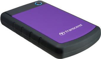Купить Transcend StoreJet 25H3P - Festplatte - 4TB - extern (tragbar) - 6,4 cm (2.5") - USB3.0 - 256-Bit-AES - Violett (TS4TSJ25H3P) в магазине wardena.ru