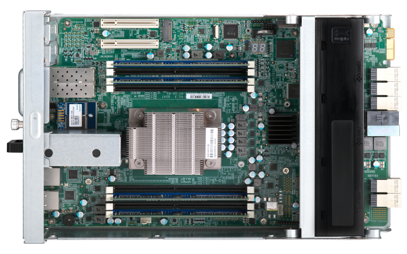 Купить QNAP ES1686dc Eingebauter Ethernet-Anschluss Rack (3U) Schwarz NAS (ES1686DC-2142IT-128G) в магазине wardena.ru