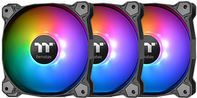 Купить Thermaltake Pure Plus 12 LED RGB Radiator Fan TT Premium Edition - Gehäuselüfter - 120 mm (Packung mit 3) (CL-F063-PL12SW-A) в магазине wardena.ru
