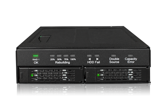 Купить ICY Dock ToughArmor MB902SPR-B - Internes RAID-Gehäuse mit Datenanzeige, Netzanzeige - 2.5" (6.4 cm) - SATA 6Gb/s - RAID 1 - SATA 6Gb/s - Schwarz (MB902SPR-B) в магазине wardena.ru