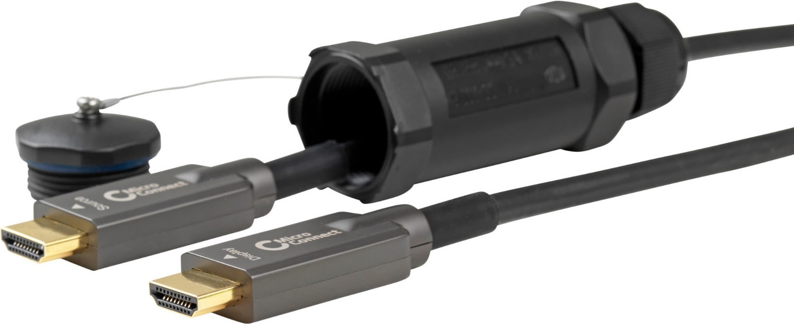 Купить Microconnect HDM191950V2.0AOP HDMI-Kabel 50 m HDMI Typ A (Standard) Schwarz (HDM191950V2.0AOP) в магазине wardena.ru