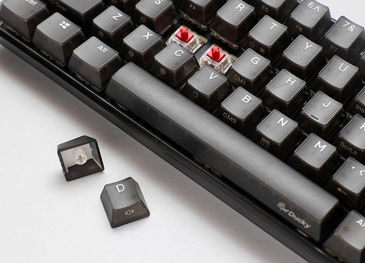 Купить Ducky One 3 Aura Black Mini Gaming Tastatur, RGB LED - MX-Blue (US) (DKON2161ST-CUSPDABAAAC1) в магазине wardena.ru