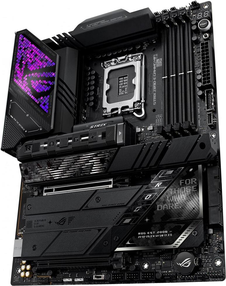Купить ASUS ROG STRIX Z890-E GAMING WIFI - LGA1851/DDR5/ATX (90MB1IM0-M0EAY0) в магазине wardena.ru