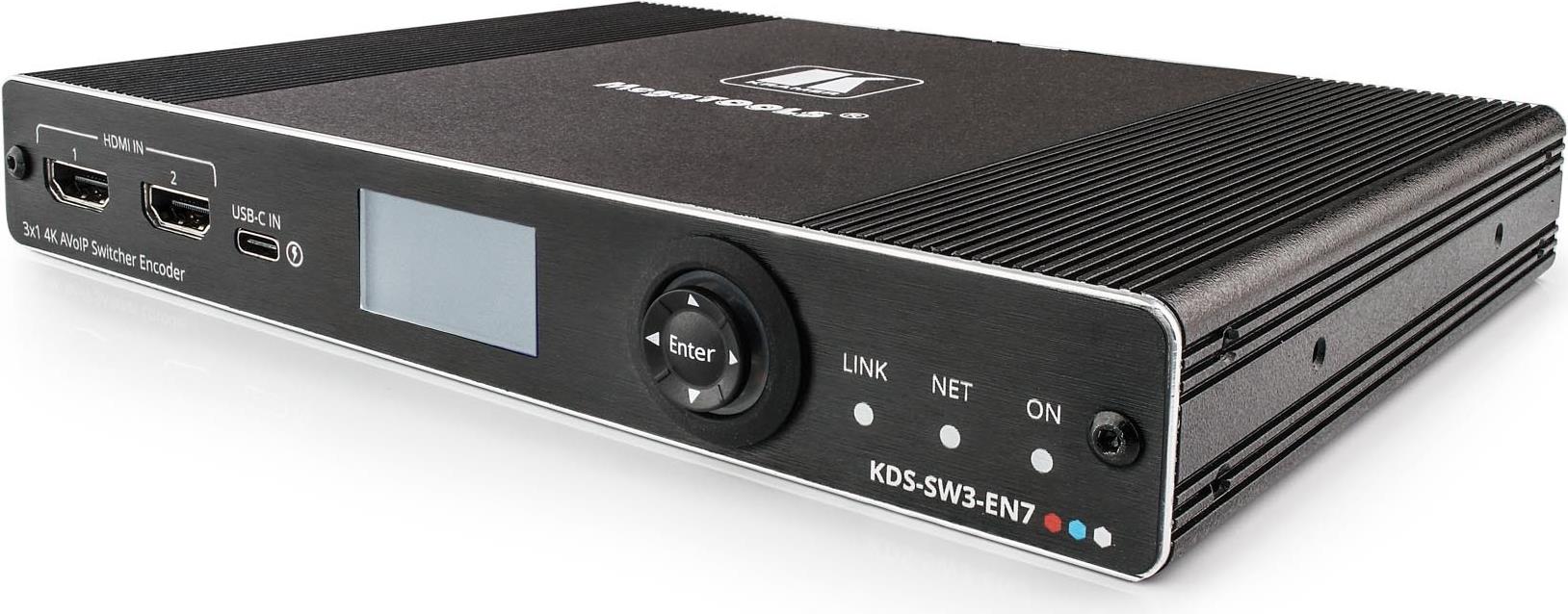 Купить Kramer Electronics KDS-SW3-EN7 AV-Sender & -Empfänger Schwarz (60-000890) в магазине wardena.ru