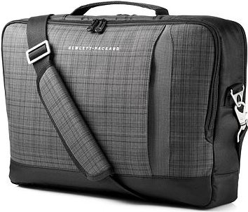 Купить Hewlett-Packard HP Slim Ultrabook Top Load - Notebook-Tasche - 39,6 cm (15.6") - Gray Plaid, Black Twill (F3W15AA) в магазине wardena.ru