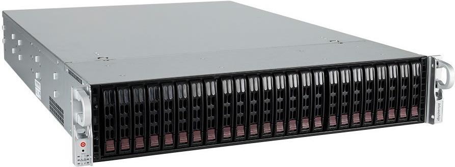 Купить bluechip SERVERline R52209s - Server - Rack-Montage - 2U - zweiweg - 1 x Xeon Silver 4310 / 2,1 GHz - RAM 16GB - SATA/SAS - Hot-Swap 6,4 cm (2.5") Schacht/Schächte - HDD 2 x 300GB - AST2600 - GigE - kein Betriebssystem - (850422) в магазине wardena.ru