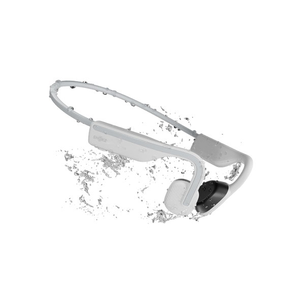 Купить AfterShokz OpenMove - Kopfhörer mit Mikrofon - offenes Ohr - hinter dem Nacken angebracht - Bluetooth - kabellos - weiß (S661WT) в магазине wardena.ru