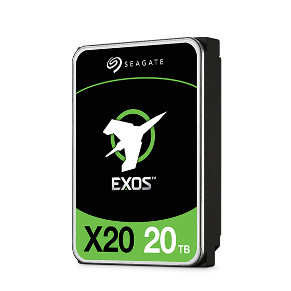 Купить Seagate Exos X20 ST20000NM000D - Festplatte - verschlüsselt - 20 TB - SATA 6Gb/s - 7200 U/min - Puffer: 256 MB - Self-Encrypting Drive (SED) в магазине wardena.ru