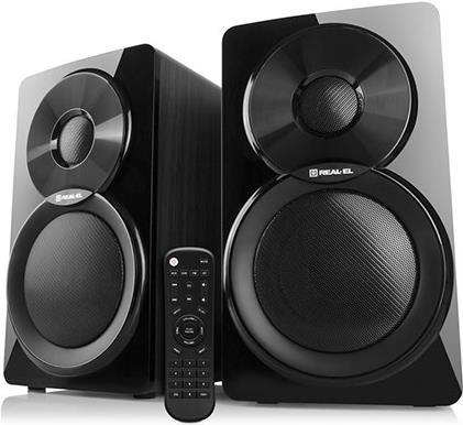 Купить Aktivlautsprecherset 2 Stück REAL-EL S-450, schwarz, 46 W (EL121200005) в магазине wardena.ru
