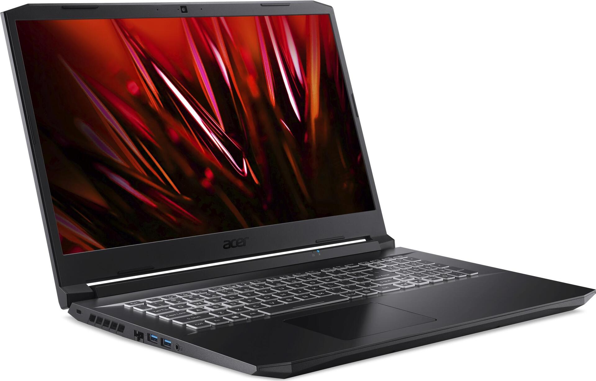 Купить Acer Nitro 5 AN517-54-51S9 Notebook 43,9 cm (17.3" ) Full HD Intel® Core™ i5 Prozessoren der 11. Generation 8 GB DDR4-SDRAM 512 GB SSD NVIDIA GeForce RTX 3050 Wi-Fi 6 (802.11ax) Windows 11 Home Schwarz (NH.QF8EV.001) в магазине wardena.ru