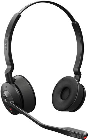 Купить Jabra Engage 55 SE Stereo (Low Power) - Headset - On-Ear - DECT - kabellos - USB-A über DECT-Adapter - Zertifiziert für Microsoft Teams (9659-450-111-1) в магазине wardena.ru