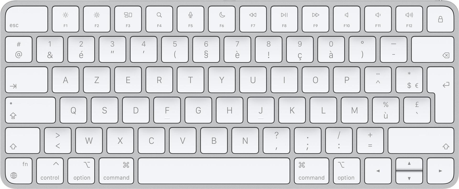 Купить Apple Magic Keyboard - Tastatur - Bluetooth - AZERTY - Französisch - für 10.2"  iPad, 10.5"  iPad Air, 10.9"  iPad Air, iPad mini 5, iPhone 11, 12, SE, XR (MK2A3F/A) в магазине wardena.ru