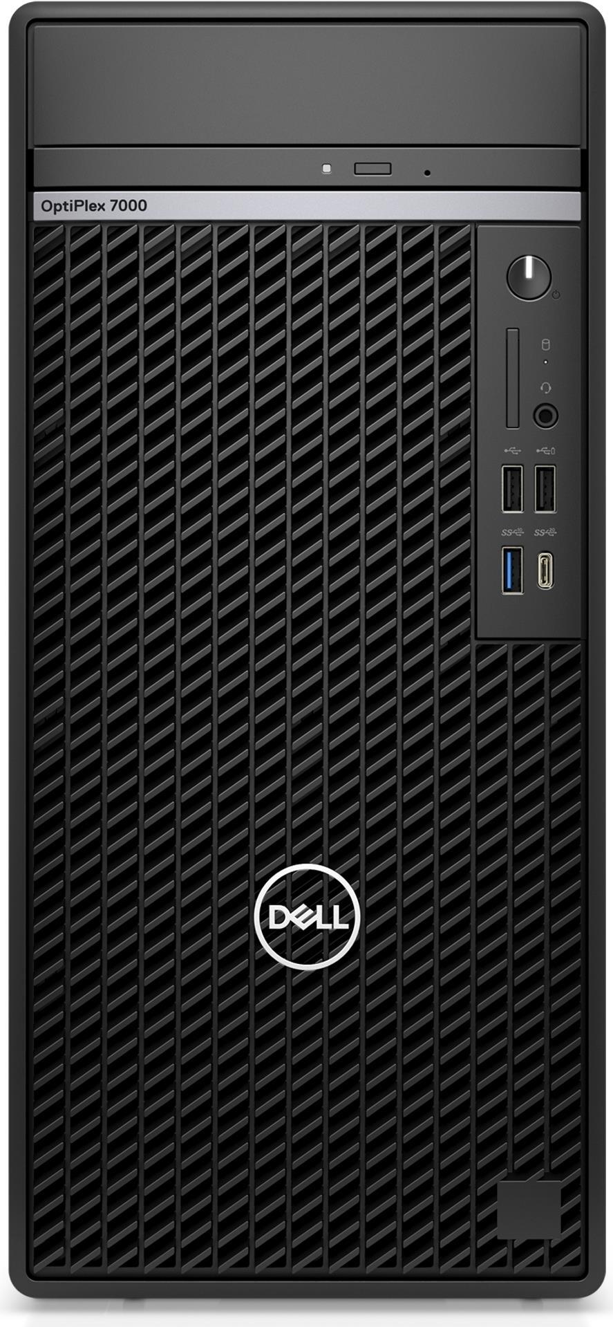 Купить Dell OptiPlex 7000 - MT - Core i7 12700 / 2.1 GHz - vPro Enterprise - RAM 16 GB - SSD 512 GB - NVMe, Class 35 - DVD-Writer - UHD Graphics 770 - GigE - Win 10 Pro (mit Win 11 Pro Lizenz) - Monitor: keiner - Schwarz - BTS (XFM3W) в магазине wardena.ru