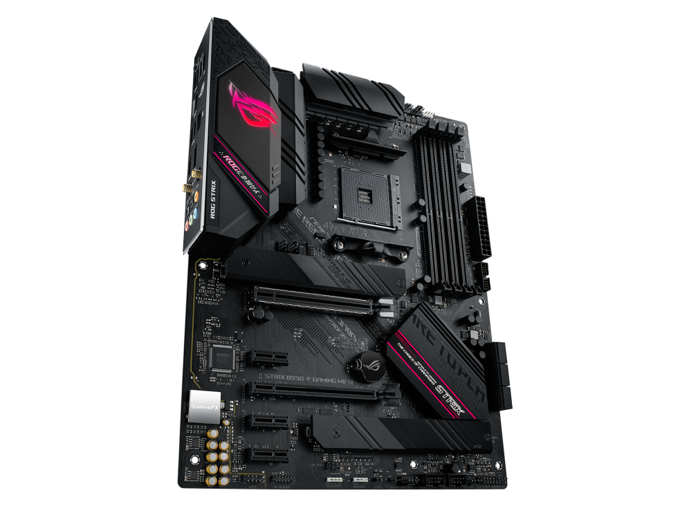 Купить ASUS ROG STRIX B550-F GAMING WIFI II - Motherboard - ATX - Socket AM4 - AMD B550 Chipsatz - USB-C Gen2, USB 3.2 Gen 1, USB 3.2 Gen 2 - 2.5 Gigabit LAN, Wi-Fi 6, Bluetooth - Onboard-Grafik (CPU erforderlich) - HD Audio (8 (90MB19V0-M0EAY0) в магазине wardena.ru