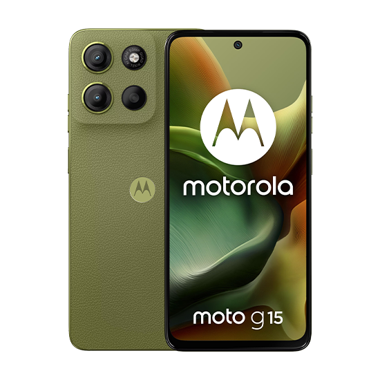 Купить Motorola moto g15 17,1 cm (6.72") Dual-SIM Android 15 4G USB Typ-C 8 GB 128 GB 5200 mAh Grün (PB6E0023IT) в магазине wardena.ru