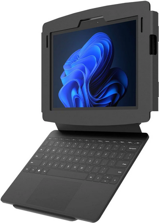 Купить Compulocks Surface Pro 8 Tilting Counter Stand Kiosk - Befestigungskit (Gehäuse, pole stand) - für Tablett - verriegelbar - hochwertiges Aluminium - Schwarz - Bildschirmgröße: 33cm (13") - Oberflächenmontage - für Micros (TCDP01580SPSB) в магазине wardena.ru