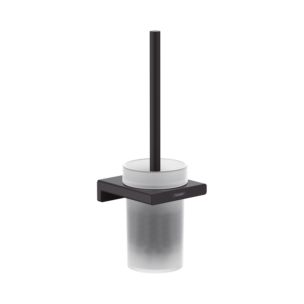 Купить Hansgrohe AddStoris Подставка для туалетного ершика черный матовый 41752670 в магазине wardena.ru
