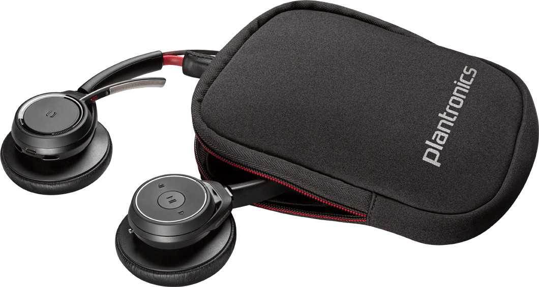 Купить POLY Voyager Focus UC B825-M Stereo Bluetooth Headset inkl. USB Dongle (ohne Tischlader) MS zertifiziert (202652-104) в магазине wardena.ru