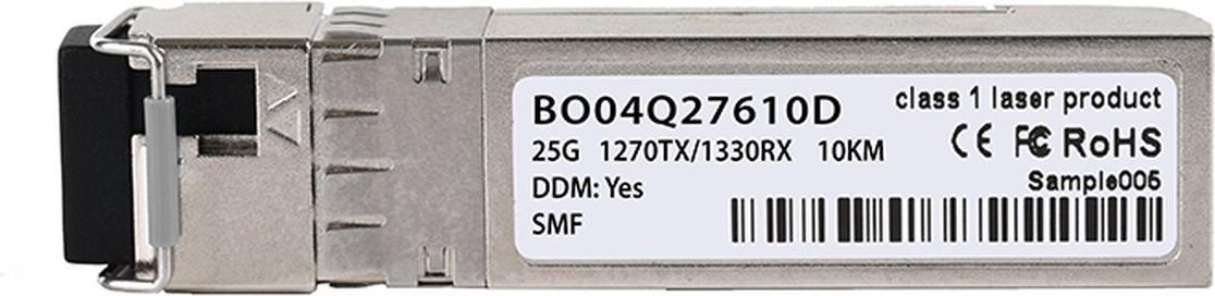 Купить Kompatibler Qlogic SFP28-25G-BX-U-10KM BlueOptics© BO04Q27610D SFP28 Bidi Transceiver, LC-Simplex, 25GBASE-BX-U, Singlemode Fiber, TX1270nm/RX1330nm, 10KM, DDM, 0°C/+70°C (SFP28-25G-BX-U-10KM-QL-BO) в магазине wardena.ru