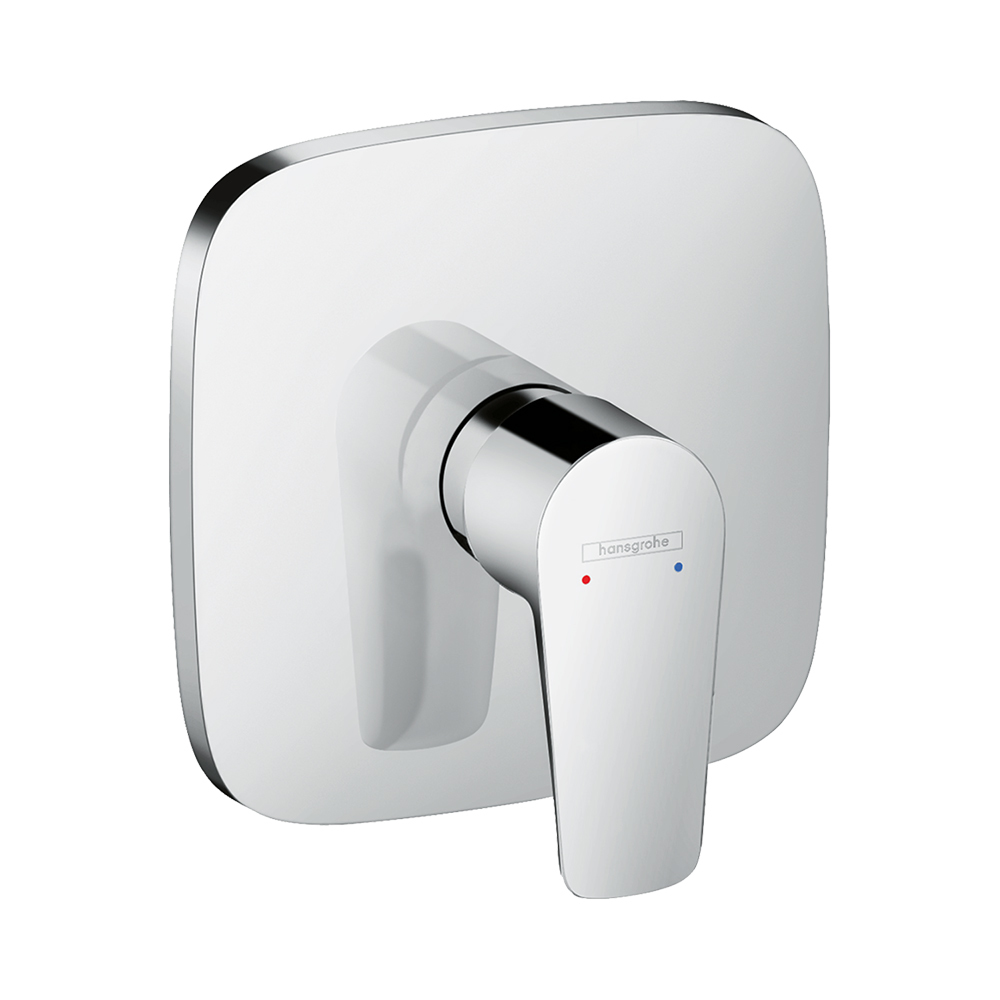 Купить Hansgrohe Talis E Смеситель для душа однорычажный скрытый монтаж черный матовый 71765670 в магазине wardena.ru