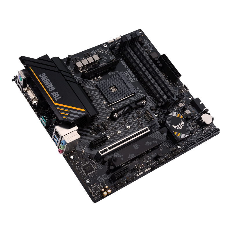 Купить ASUS TUF GAMING B550M-E - Motherboard - micro ATX - Socket AM4 - AMD B550 Chipsatz - USB-C Gen1, USB 3.2 Gen 1, USB 3.2 Gen 2 - Gigabit LAN - Onboard-Grafik (CPU erforderlich) - HD Audio (8-Kanal) (90MB17U0-M0EAY0) в магазине wardena.ru