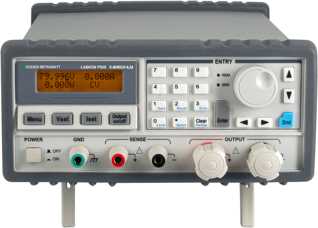 Купить GOSSEN METRAWATT LK P500 K149A - Labornetzgerät, 0 - 80 V, 0 - 6,5 A, rechnersteuerbar (K149A) в магазине wardena.ru
