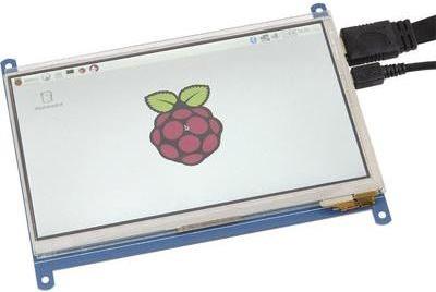 Купить Raspberry PI 3 Display - 17,80cm (7") (17,8cm) Touch-IPS-Screen (RB-LCD-7-2) в магазине wardena.ru