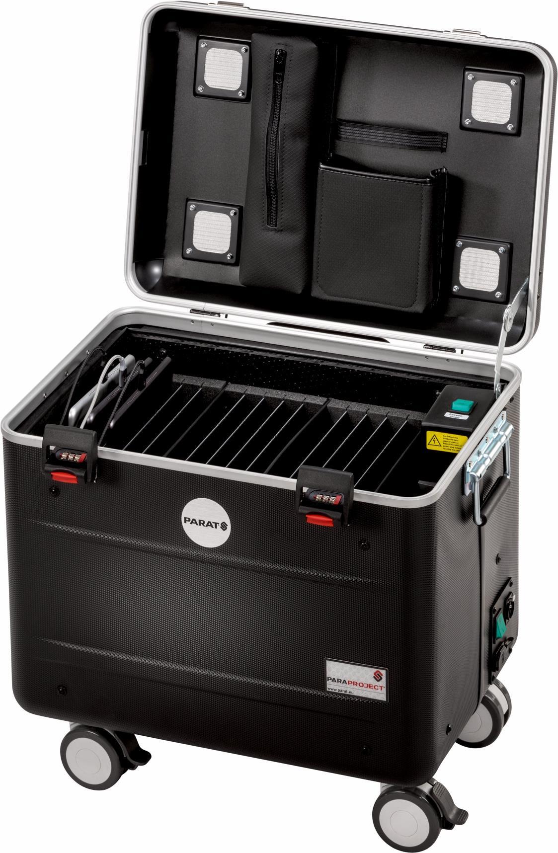 Купить PARAT PARAPROJECT Case TC15 Plus TwinCharge für 15 Tablets bis 29,21cm 11.5" iOS/And/Win Charge Only schwarz (20871515101) в магазине wardena.ru