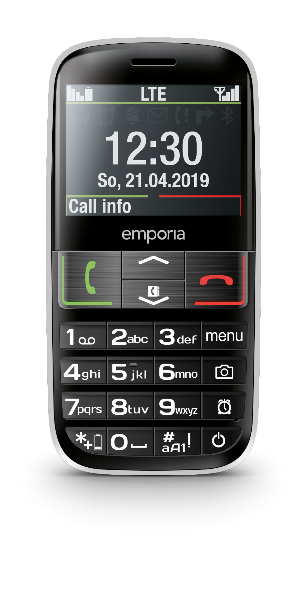 Купить Emporia ACTIVE 5,87 cm (2.31" ) 96 g Schwarz Seniorentelefon (V50-4G_001) в магазине wardena.ru