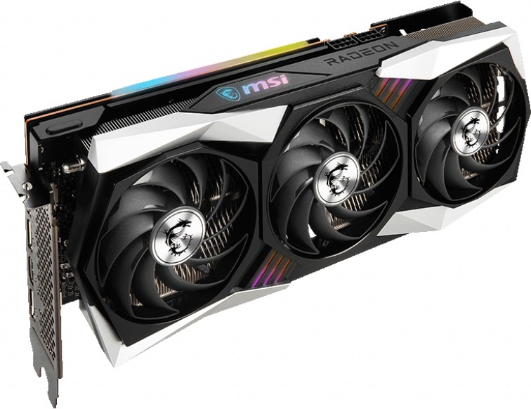Купить MSI Radeon RX 6750 XT Gaming X Trio 12G, 12GB GDDR6, HDMI, 3x DP (V399-003R) в магазине wardena.ru
