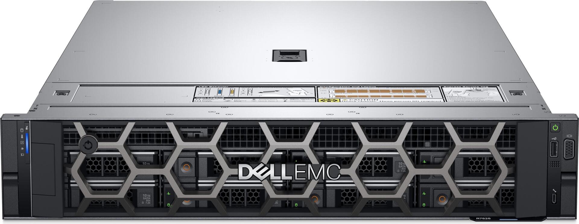 Купить DELL PowerEdge R7525 Server 960 GB Rack (2U) AMD EPYC 3 GHz 32 GB DDR4-SDRAM 800 W (PER7525NVME) в магазине wardena.ru