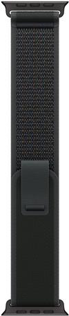Купить Apple Trail Loop - Loop für Smartwatch - 49 mm, schwarze Titanfassung - Größe S/M - Schwarz (MYQ53ZM/A) в магазине wardena.ru