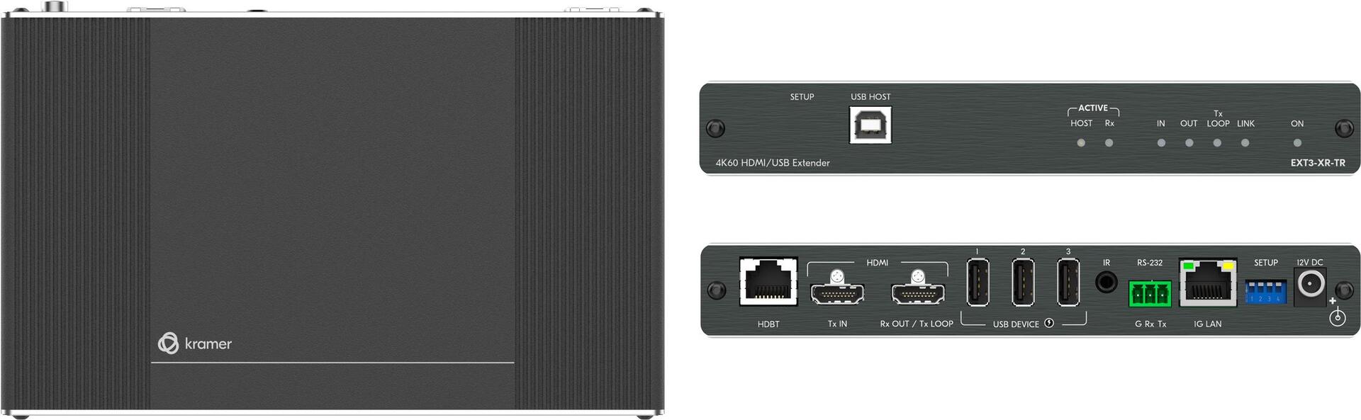 Купить Kramer Electronics EXT3-XR-TR AV-Sender & -Empfänger (50-80572290) в магазине wardena.ru