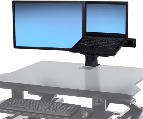 Купить Ergotron WorkFit LCD & Laptop Kit - Tischhalterung für LCD-Display - Schwarz - Bildschirmgröße: bis zu 61 cm (bis zu 61,00cm (24") ) (97-933-085) в магазине wardena.ru