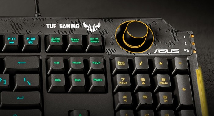 Купить ASUS TUF Gaming Combo K1 & M3 - Standard - USB - Membran Key Switch - RGB-LED - Schwarz - Maus enthalten (90MP02A0-1BCDA00) в магазине wardena.ru