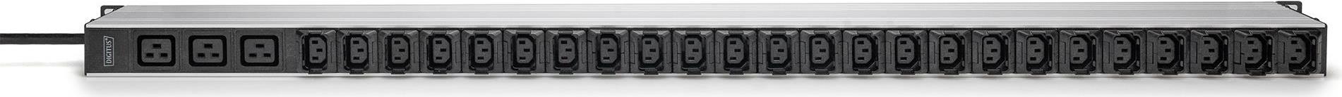 Купить Digitus Basis IT PDU - 1-phasig 16A - 24 x C13 - 3 x C19 - 3 m Zuleitung - IEC 60309 16 A Stecker (DN-95450) в магазине wardena.ru