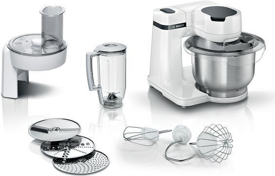 Купить Bosch MUMS2EW20 Küchenmaschine 700 W 3,8 l Weiß (MUMS2EW20) в магазине wardena.ru