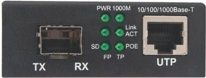 Купить Intellinet Gigabit PoE+ Media Converter - Medienkonverter - GigE - 10Base-T, 100Base-TX, 1000Base-T - RJ-45 / SFP (mini-GBIC) - bis zu 120 km (508216) в магазине wardena.ru